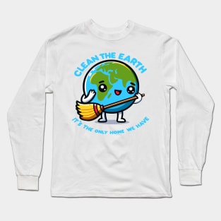 Earth Day Cleaning Initiative: Grow Green Long Sleeve T-Shirt